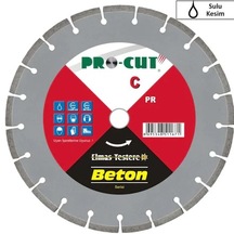 Pro-cut Pr51165 Sulu Kesim Beton Kesme Testeresi 350x25.4 Mm