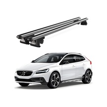 Venüs Volvo V40 Cross Country 2013 Ve Sonrası Uyumlu Gri Ara Atkı Port Bagaj Tavan Barı