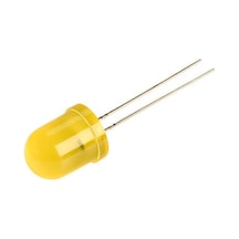 10Mm Sarı Led 10 Adet