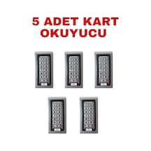 Sr-200 Mf-w Ip68 Su Geçirmez Mifare Kartlı Ve Şifreli Geçiş Sistemi Rfıd Kart Okuyucu 13.56 Mhz 5 Adet