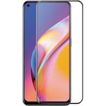 Oppo Reno 5 Lite Ekran Koruyucu 9D Tam Kaplayan Kavisli