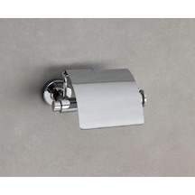 Kapaklı Tuvalet Kağıtlığı Krom Renk 85x90x158 Mm Diğer
