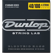 Jim Dunlop Dbs40100 Light Stainless Steel Bas Gitar Teli 40-100