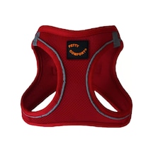 Köpek Göğüs Tasması-köpek Gezdirme Tasması-vest Harness Tasması-air Mesh Hava Geçirgen Göğüs Tasması Small, Kırmızı