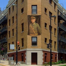 Üniformalı Gazi Mustafa Kemal Atatürk Poster Cephe Bayrak - 200x300cm 2 X 3 Metre 1