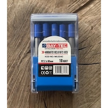 Byt Pz2 Stoplu Vida Sıkma Ucu Mıknatıslı Yıldız Bits Uç Yıldız Uç 65mm 10adet Matkap Uç