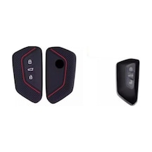 Gma Keys Mk4 Yeni Seat Leon Ve Fr Silikon Anahtar Koruma Kılıfı Siyah Renk
