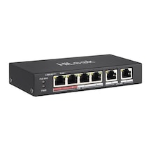 Hılook Ns-0106p-35 4xfe + 2xge Yönetilemez 35w Poe Switch
