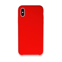 Newface - 323 - İphone Xs Max Kılıf Lansman Legant Silikon - Edntrend - - Kırmızı