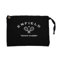 Tennis Academy Enfield Siyah Clutch Astarlı Cüzdan / El Çantası Siyah