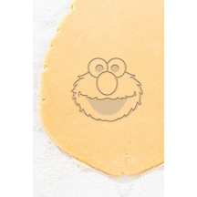 Kurabiye Canavarı Kurabiye Kalıbı, Hamur Şekillendirici Beyaz