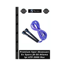Premium Spor Aksesuarı Ev Sporu Jr-50 Atlama İpi Atp-3000 Mor