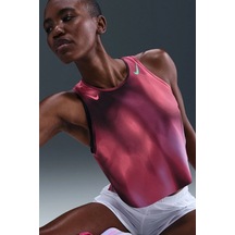 Nike Dri Fit Aeroswift Faith Kipyegon Adv Crop Tank Kadın Crop Koşu Atleti Mor