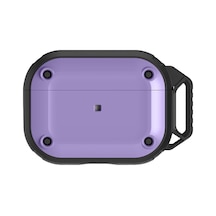 Movenchy Apple   Uyumlu  Airpods Pro 2 2.nesil Asgard Kılıf - Mor