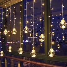 Led Dekoratif Şık 5 Ledli Güçlü Işık Pencere Duvar Organizasyon Küre Toplu Perde Led