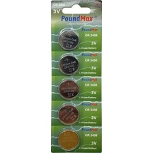 5 Adet 2430 Cr2430 Dl2430 3v Lityum Düğme Pil, Uzun Raf Ömrü, Küçük Elektronik Cihazlar İçin Uzaktan Kumandalar, Teraziler, Akıllı Ev Cihazları, Ölçüm Cihazları Ve Hesap Makineleri