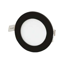 Ct-5125 6w/6400k Slim Led Panel Armatür Siyah Kasa Beyaz Cata Siyah