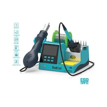 Bakon Bk602s 90w İntelligent Isı Ayarlı 2 İn 1 Havya İstasyonu