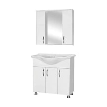 90 Cm Mdf Banyo Dolabı Mdf Antrasit