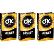Okey Hisset Prezervatif 10'lu x 3