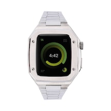 Watch 44mm Uyumlu Krd-64 Metal Zore Kordon-gümüş