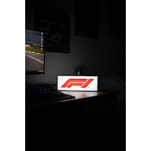 F1 Tasarımlı Dekoratif Aydınlatma Çok Renkli