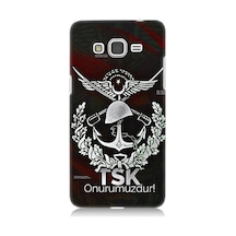 Samsung Galaxy Grand Prime Uyumlu Tsk Onurumuzdur Desenli Silikon Kılıf