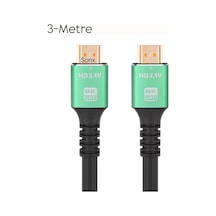 Hdmı 2.1 Kablo 8k Ultra Hd Görüntü Ve Ses Aktarımı 8k 60hz 4k 120hz