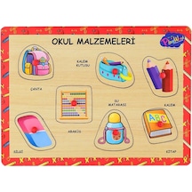 Ony-196-197 Ahşap Tutmalı Okul Malzemeleri -eco Lounge
