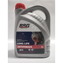 Bsg Kırmızı Organik -56 C Antifriz 3 L