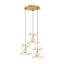Model Taçlı Led Avize 3 Renk Işık Beyaz Gün Işığı Sarı Siyah Kasa Alüminyum Gövde Modern Tasarım Salon Otur Çok Renkli