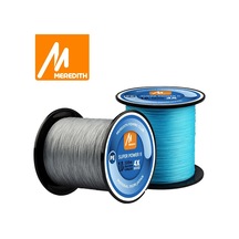 Meredıth-pe Sazan Balıkçılığı İçin Örgülü Multifilament Olta, 500m, 547yd, Blue 500m 60lb