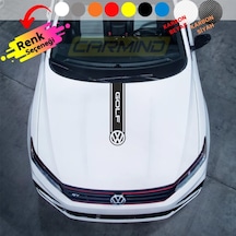 Volkswagen Golf Kaput Şerit Sticker