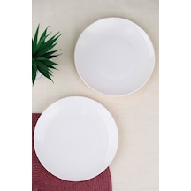 Tabak Evi Porselen Chic Pasta Tabağı 20,50cm 2 Li Krem