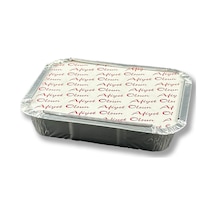 Alüminyum Kapaklı Kap Tabak Kase Yemek Ve Salata 250gr 100 Adet