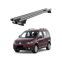 Venüs Volkswagen Caddy 2004-2015 Uyumlu Gri Ara Atkı Port Bagaj Tavan Barı