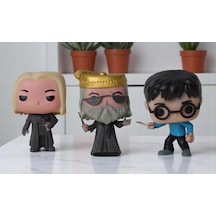Harry Potter Pop Stil Lucius Malfoy Albus Dumbledore Harry Potter 3lü Karakter Figür Oyuncak 10 Cm. Harry Potter