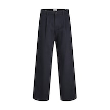 Jack & Jones Erkek Wide Leg Chino Pantalon - Bill - 12282295 Lacivert