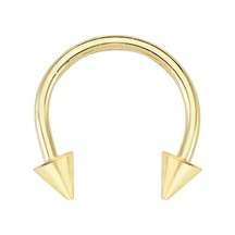 Altın Ok Modeli Septum Halka Piercing As48Pc Altınsepeti Sarı