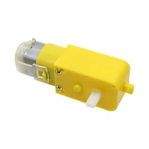 3v-6v 250 Rpm Plastik Redüktörlü Tekerlek Motoru