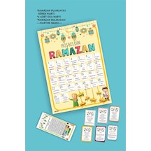 Çocuklara Özel Ramazan Etkinlik ve Dua Kartları Hoşgeldin Ramazan