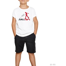 Seba Logo Beyaz Çocuk Tişört