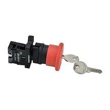 Gwest Kalıcı Anahtarlı Mantar Buton 20mm Bz-01za 6075