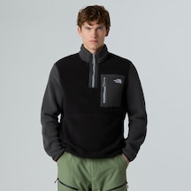 The North Face M Yumiori 1/4 Zip Erkek Polar-30480 Siyah