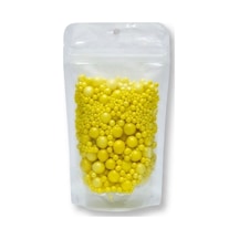 Draje Boncuk 2-4-8mm Sarı 80gr