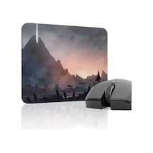 Journey Kaymaz Dikişli Kauçuk Oyuncu Mousepad V5 - 22x18 Gaming Mouse Pad Fare Altlığı
