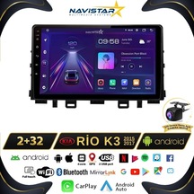 Kia Rio K3 2015-2017 Model 2+32gb Android 13 Kablosuz Carplay Na