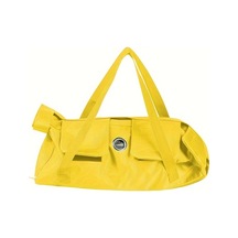 Fochsia Parlak Yeşil Nylon Kedi Sırt Çantası - Ayarlanabilir Ve Katlanır Kedi Taşıma Askısı, Sarı L 6.61-13.23 Lb