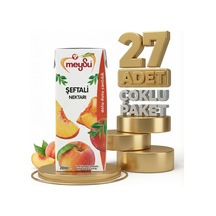 Meysu Nektar Şeftali 27x200 Ml