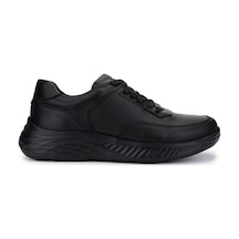 Tamer Tanca Erkek Hakiki Deri Siyah Sneakers & Spor Ayakkabı 298 2893-2530 Erk Ayk Y25 Sıyah Siyah